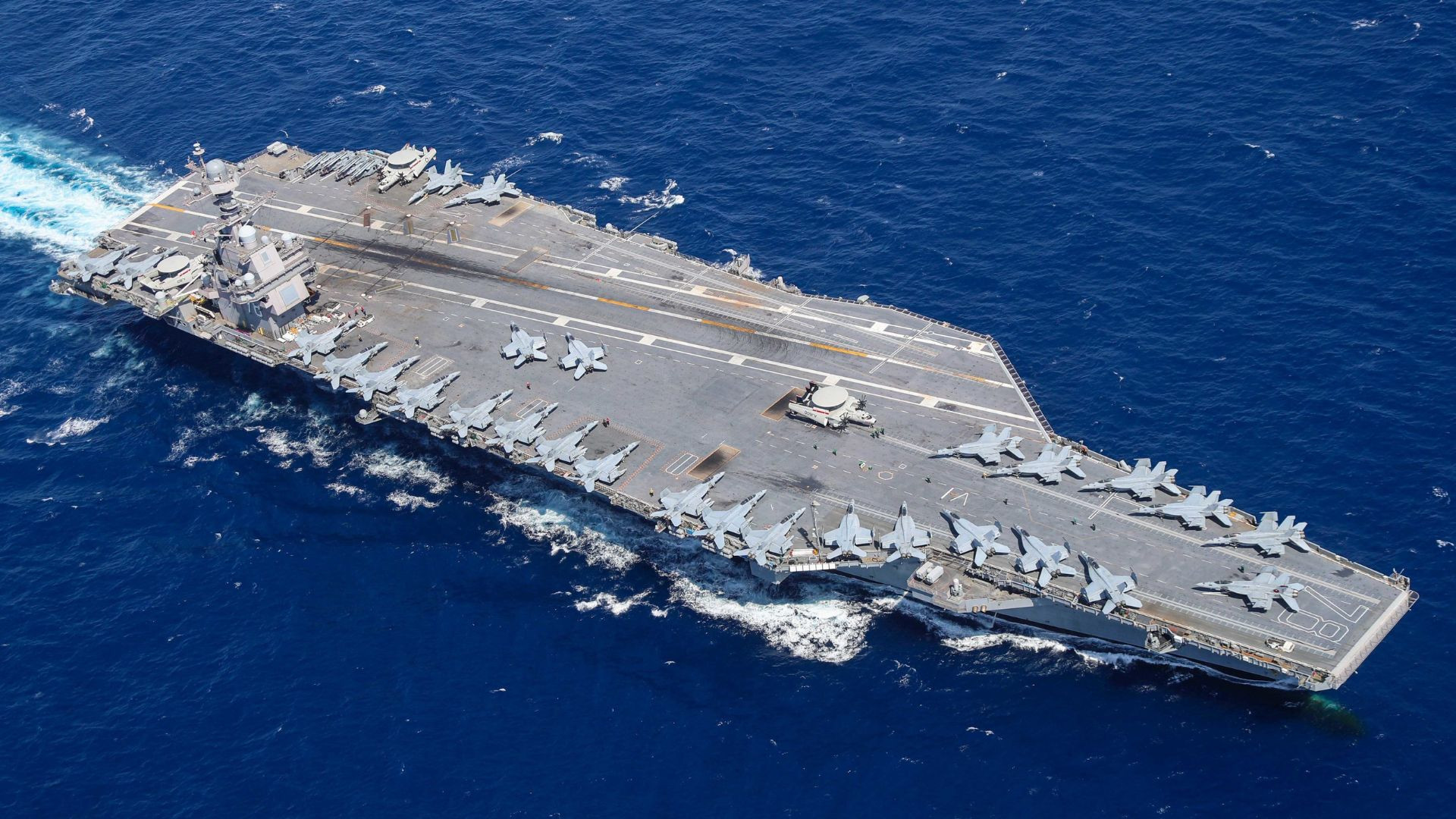 Monday Will See US s Most Sophisticated Aircraft Carrier Deployed To monday-will-see-us-s-most-sophisticated-aircraft-carrier-deployed-to