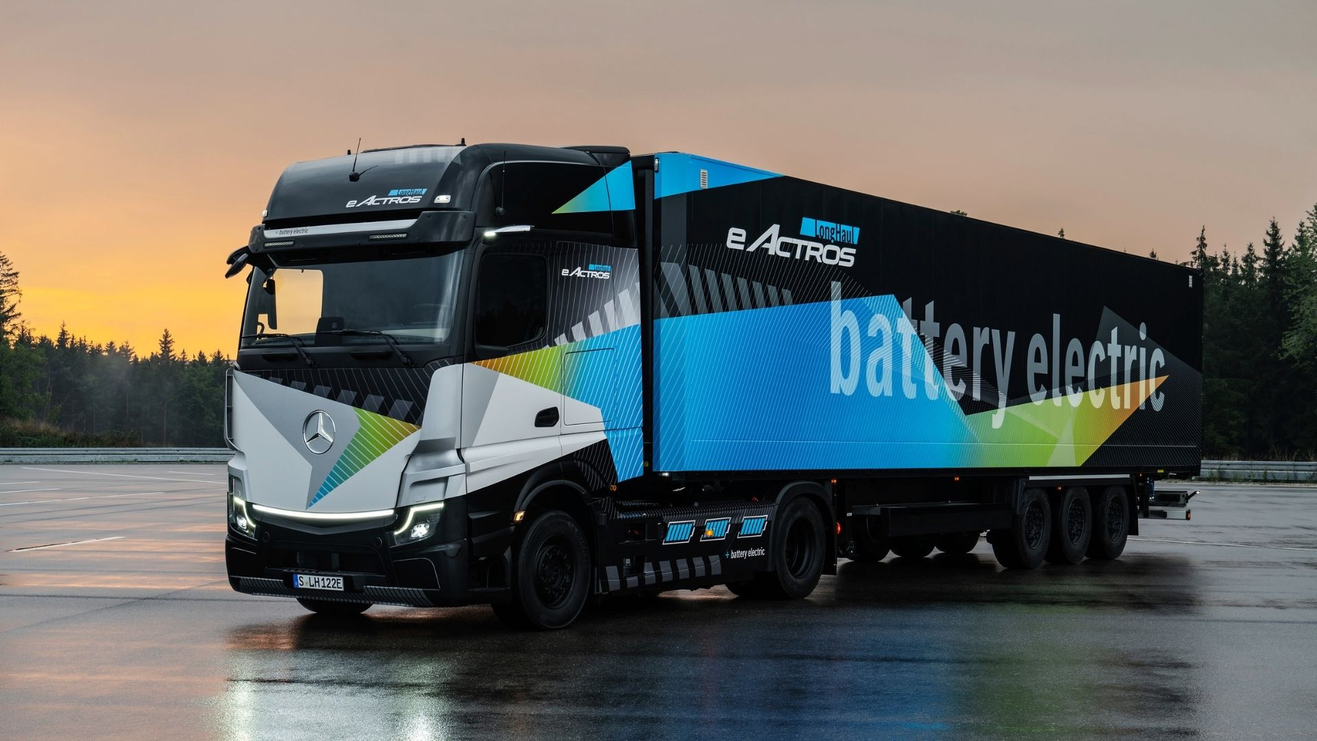 Mercedes-Benz revealed its 311 miles ranged truck and customers are