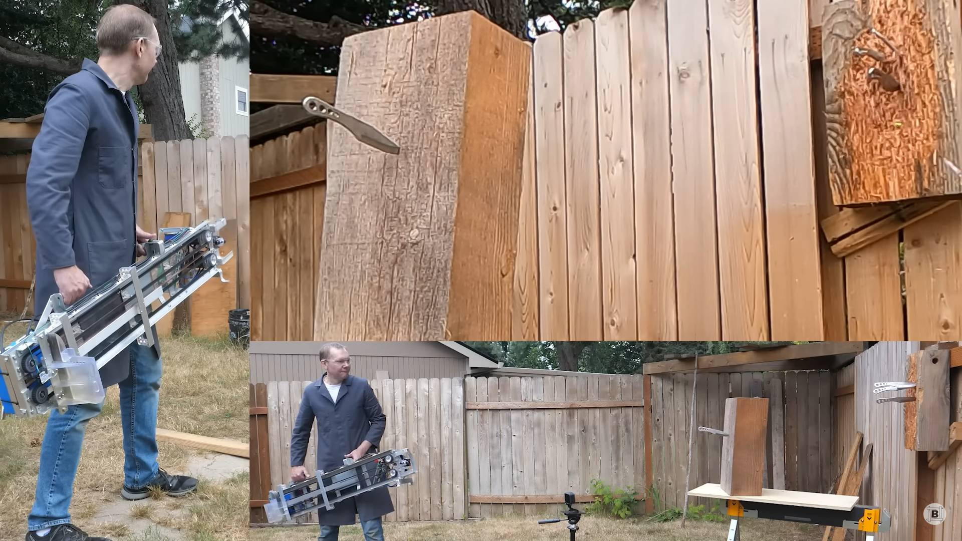 YouTubers make cuttingedge technology machine gun weapon Interesting