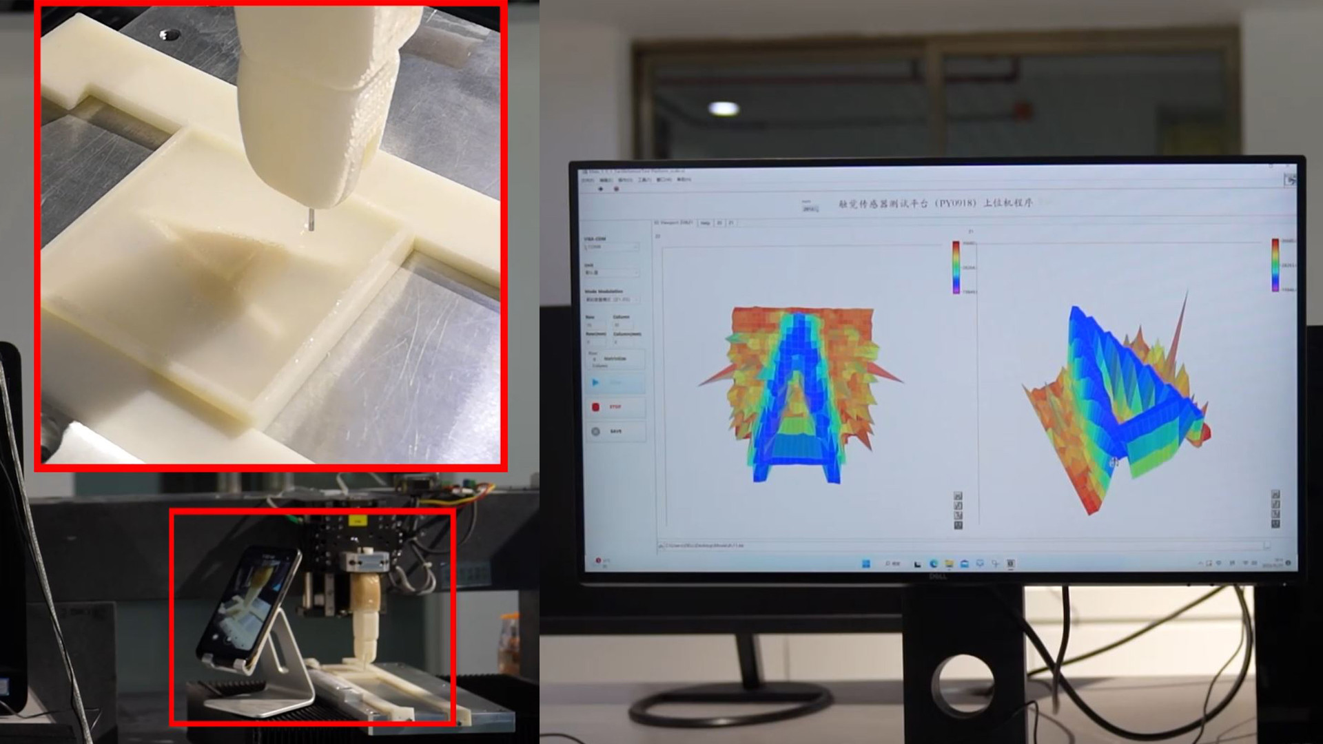 This bionic finger renders 3D images of objects by poking them