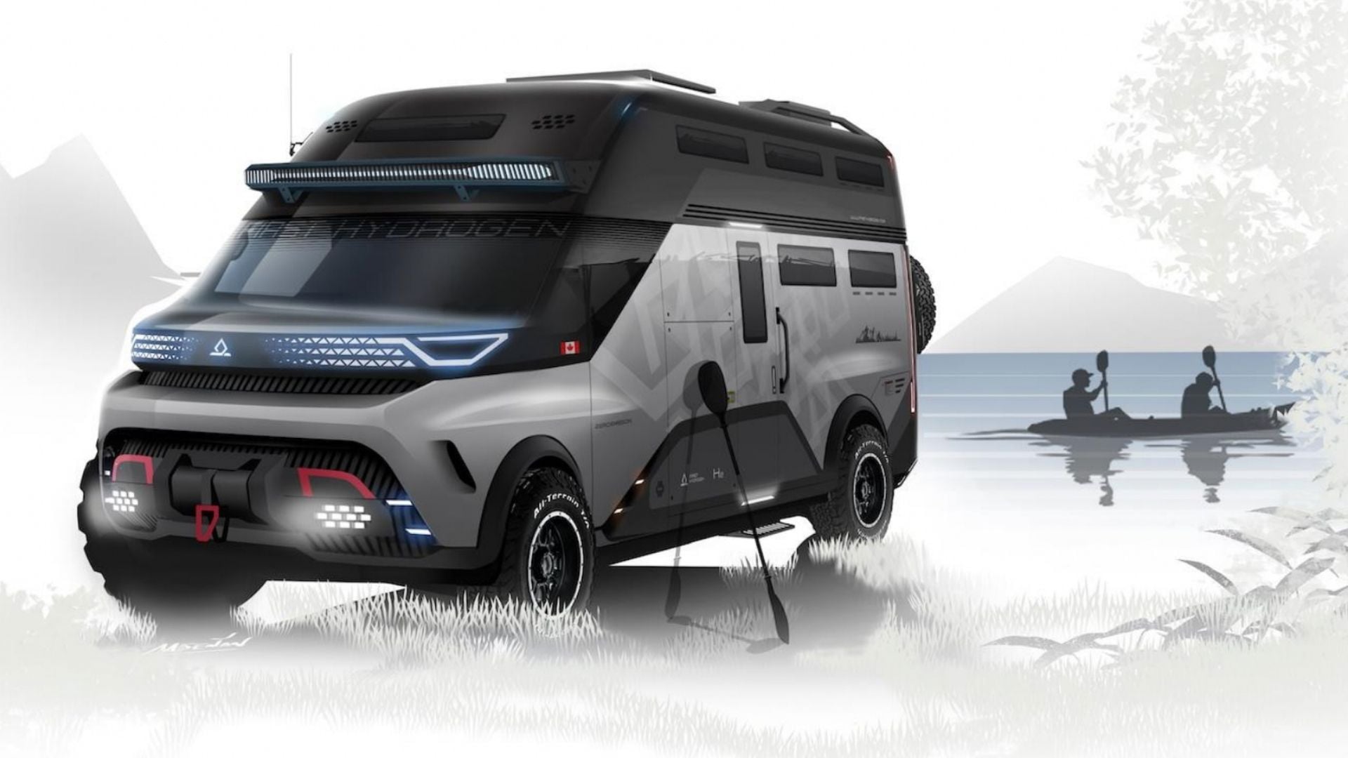 Behold the zeroemission RV concept with hydrogen fuel cell technology