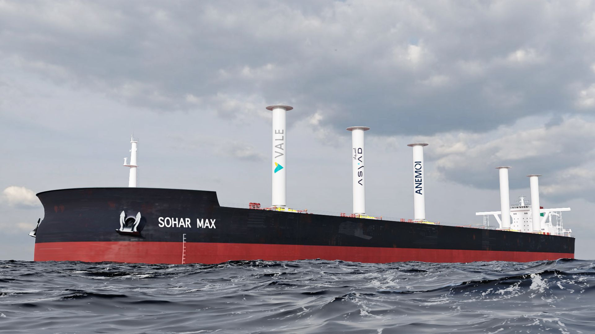 World’s largest ore carrier gets wind-powered sails to slash emission