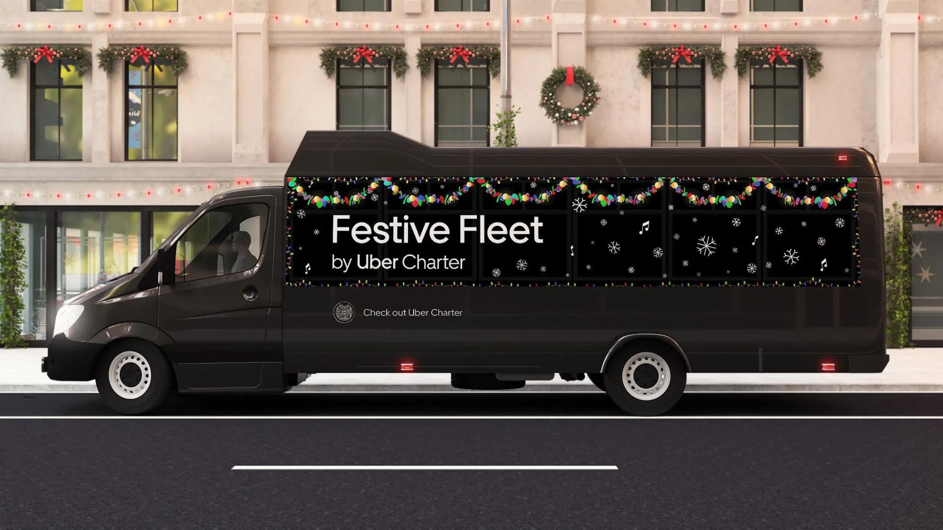 Reindeer bots with antlers to Uber your food this Christmas