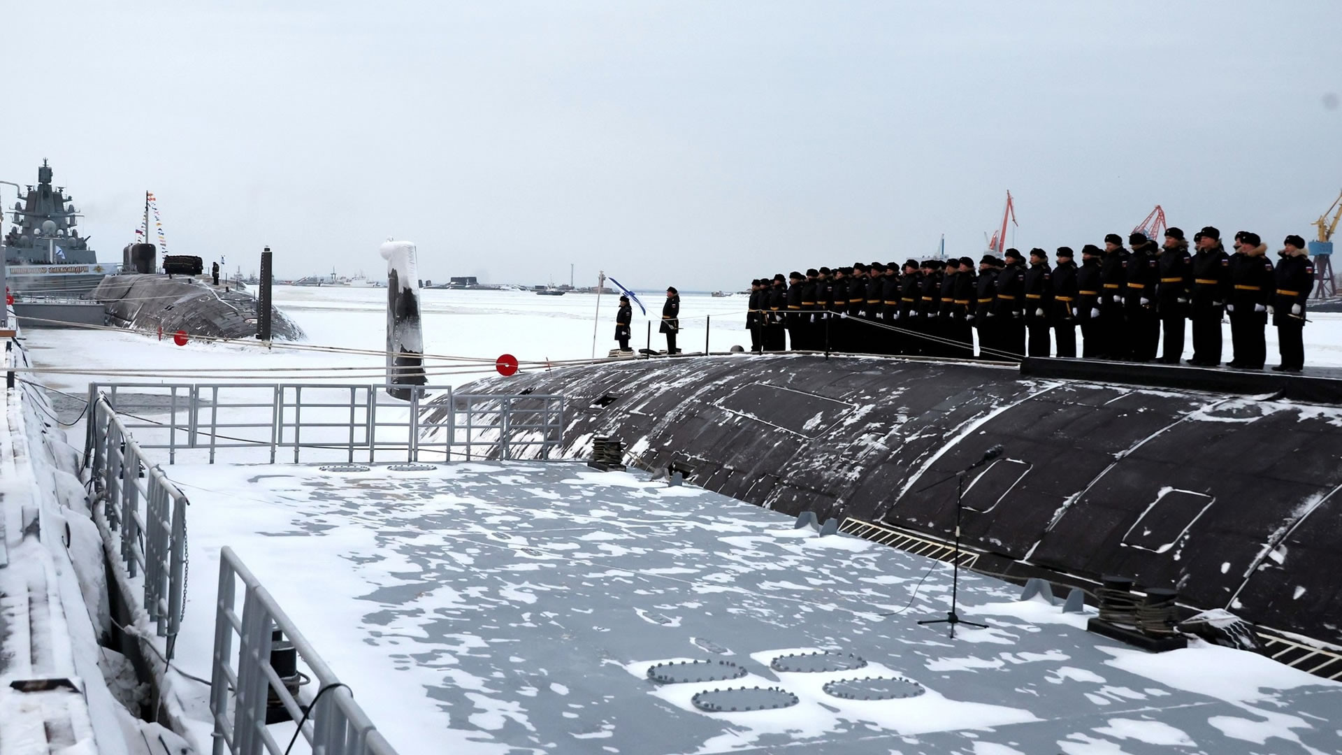 Russia stretches its naval muscle with two new nuclear submarines