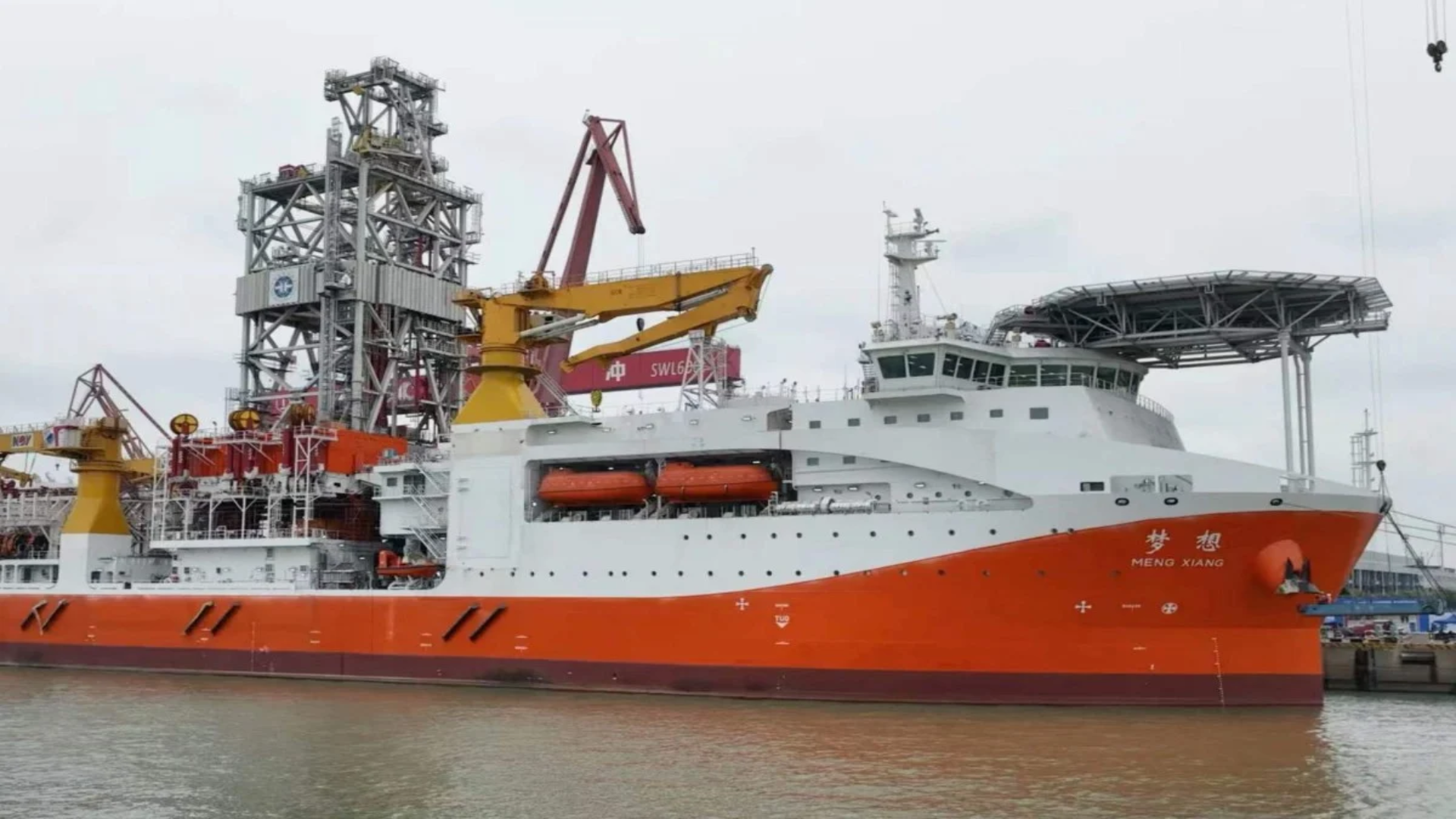China unveils drillship to harvest 'flammable ice' from oceanic depths