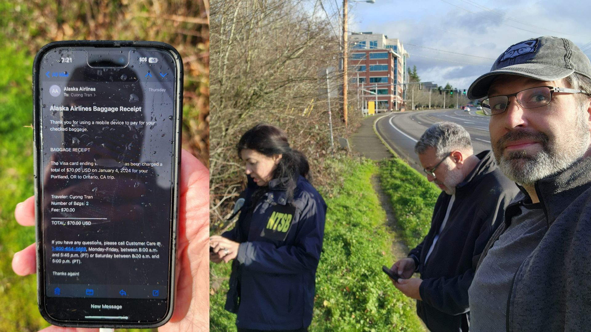 iPhone - alaska‼️ iPhone survives 16,000-foot fall after door plug blows off