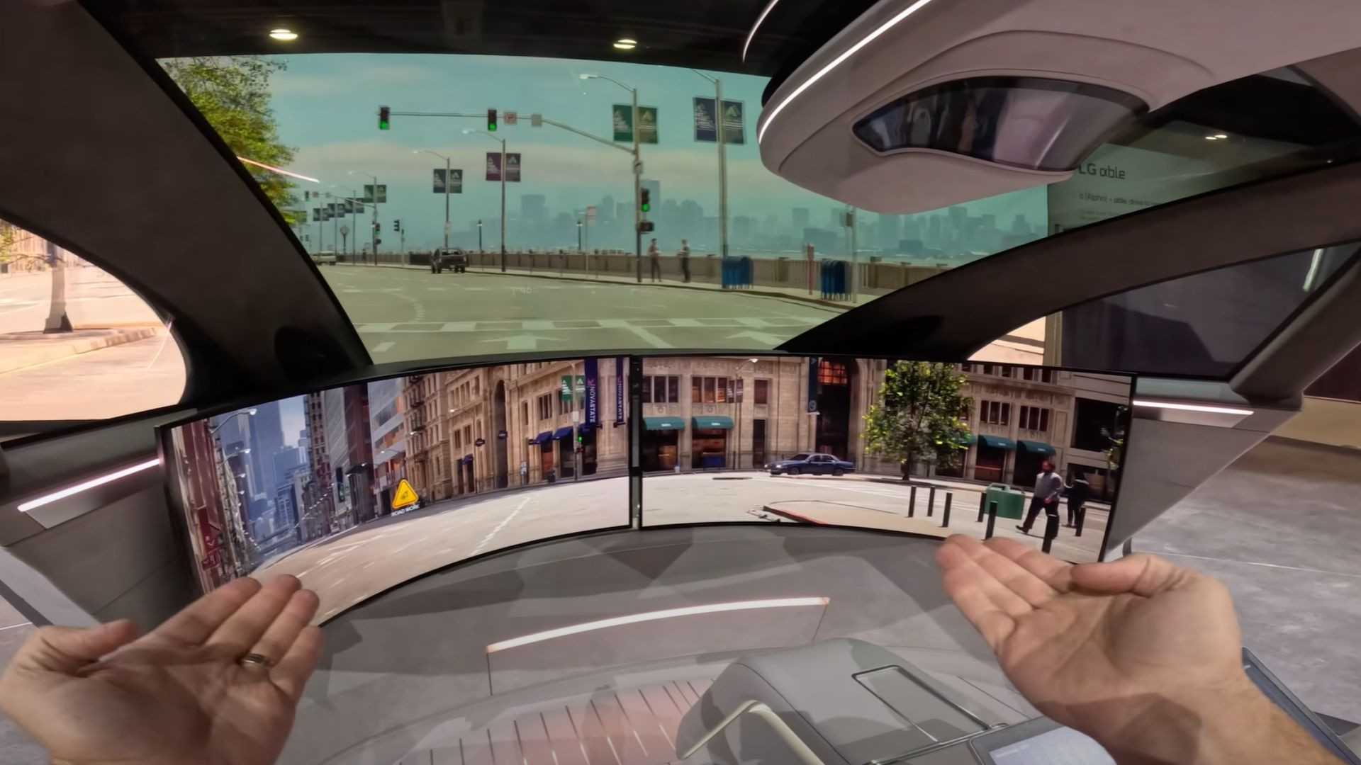 LG's αble is the high tech luxury car of the future