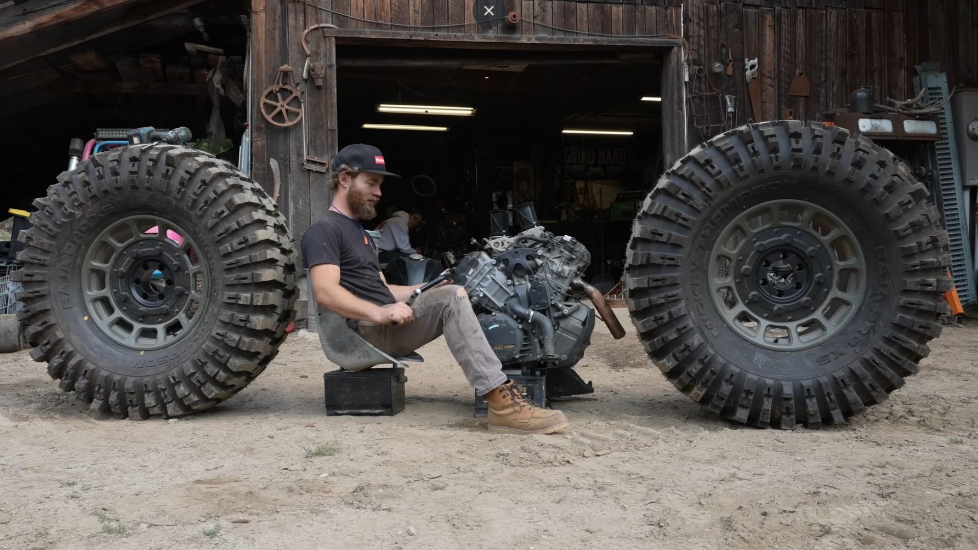 Grind Hard's new Monster Chopper gives absurd Mad Max vibes