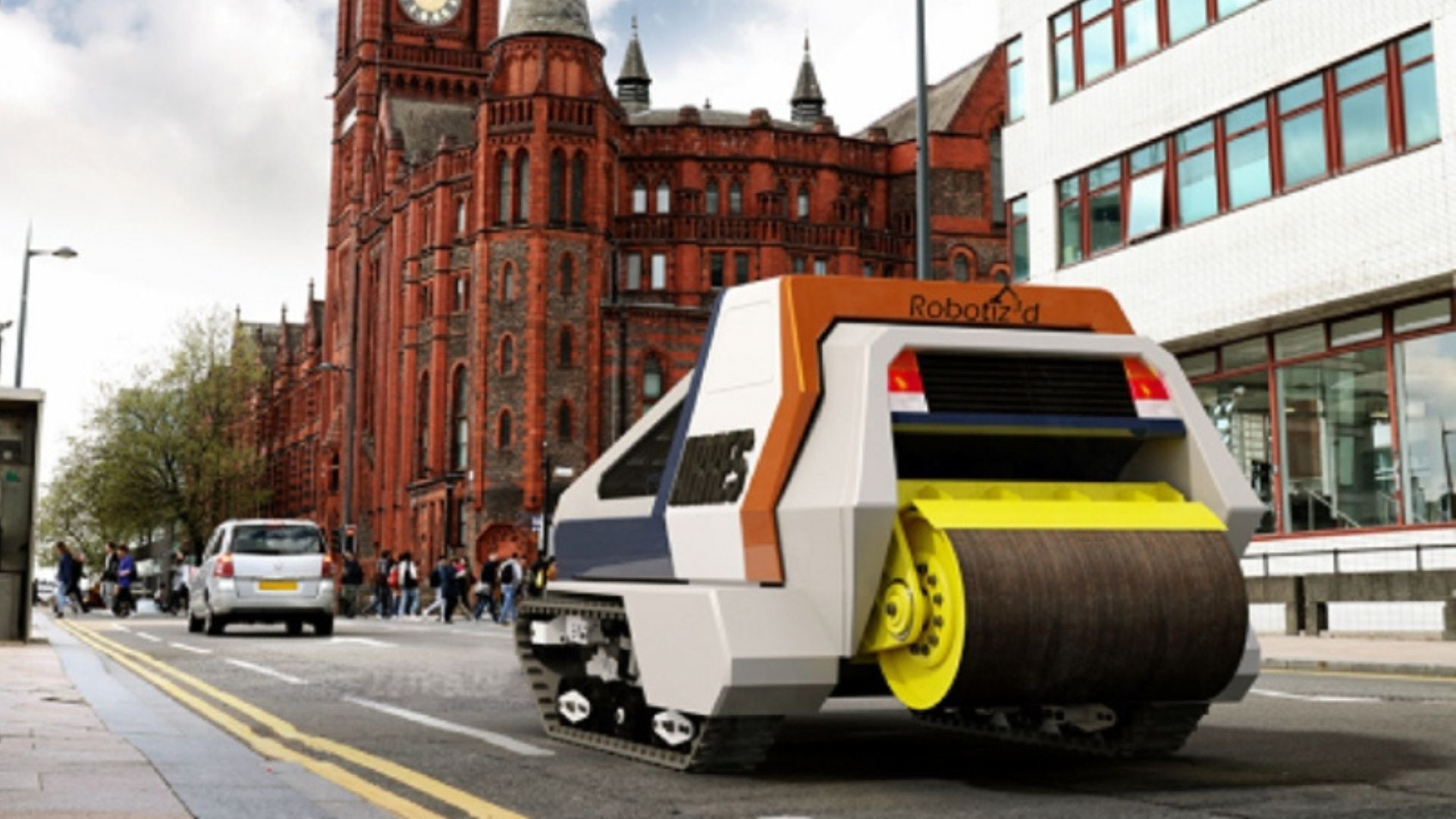 First autonomous potholepreventing robot to be tested in UK