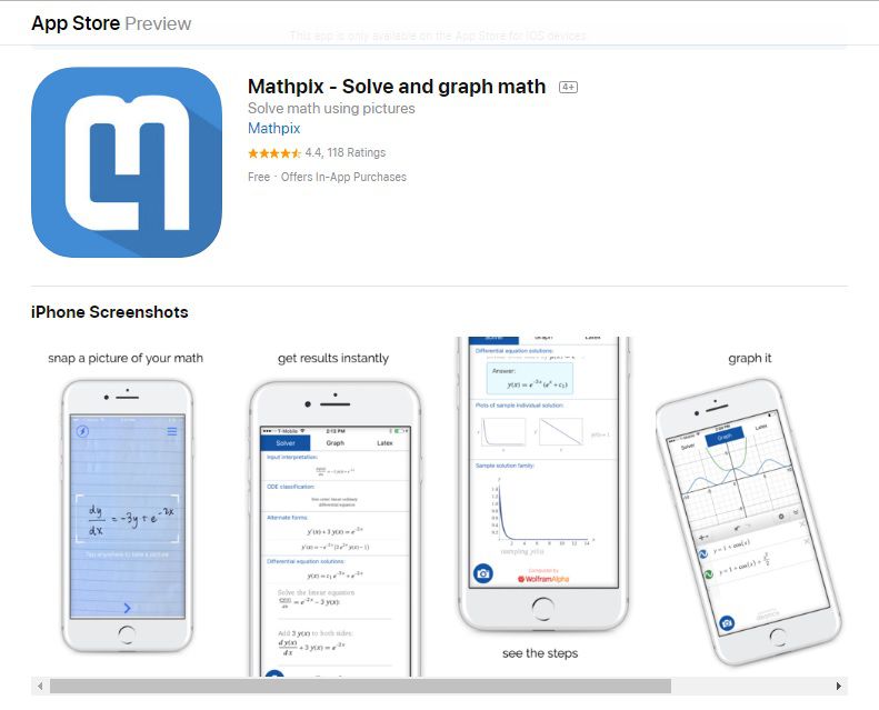 apps for engineers MathPix