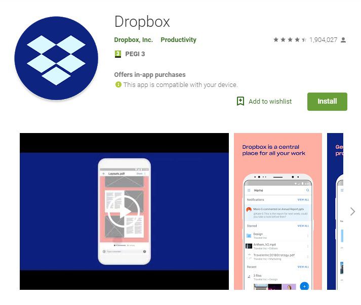 Best Android Apps for Engineers Dropbox