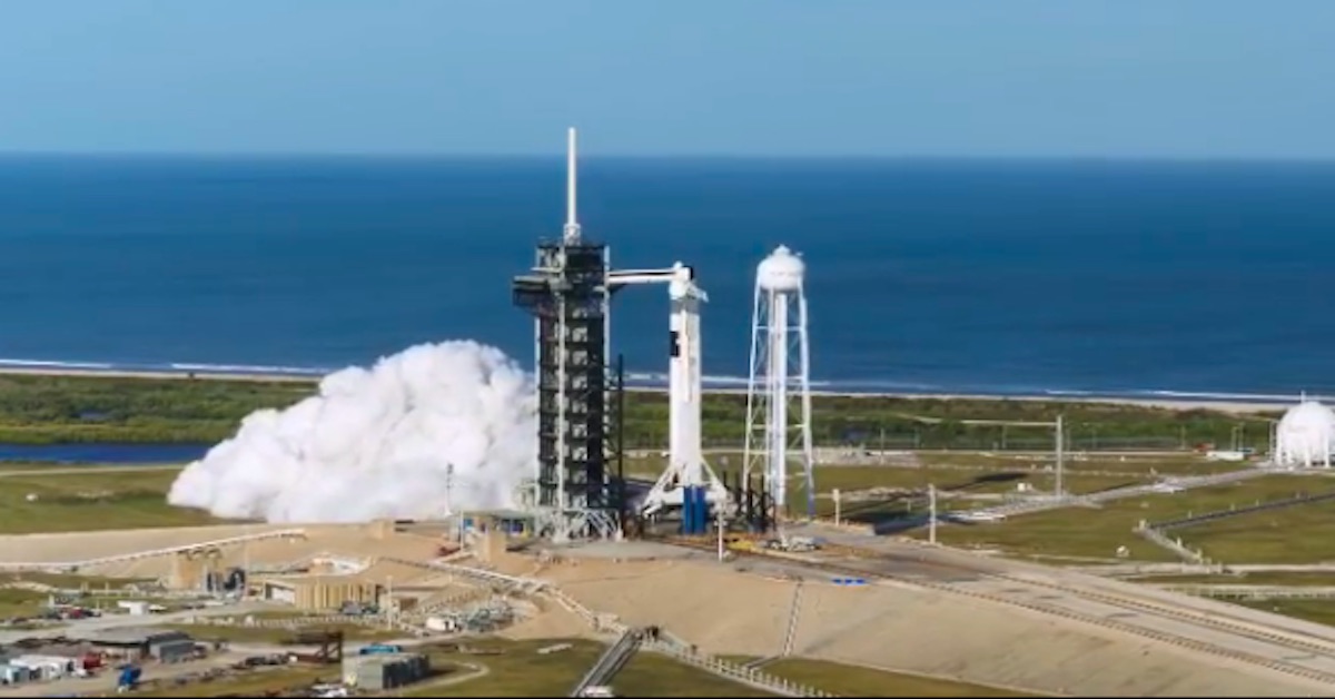 SpaceX Test Falcon 9 Ahead of Crew Dragon Flight in February