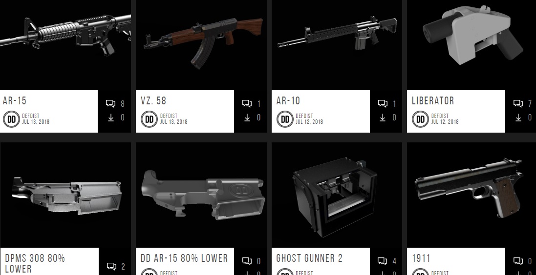 3D Printed Gun Blueprints Can Now Be Legally Distributed Online 3D Printed Gun Blueprints Can Now Be Legally Distributed Online