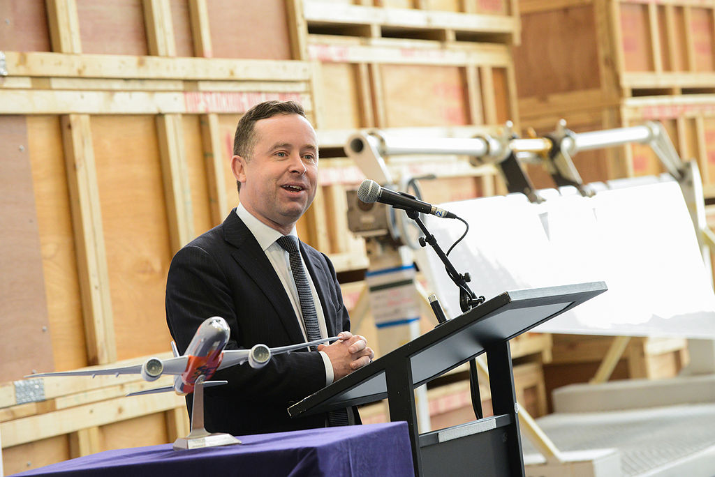 Alan Joyce CEO of Qantas Airlines