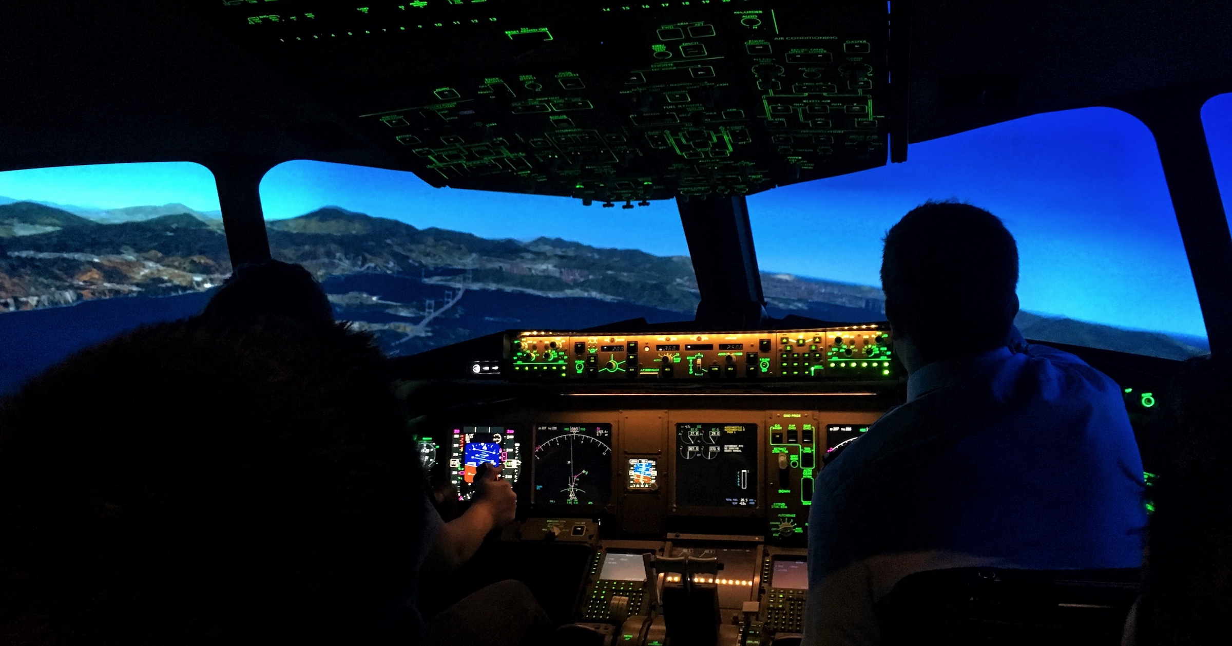 Boeing-Cockpit Boeing Cockpit