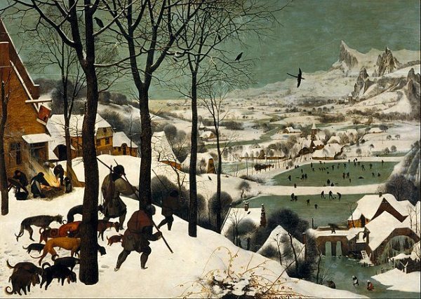Hunters in the Snow Hunters in the Snow