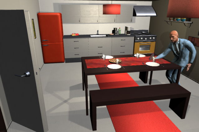 Virtual Home Challenges This System Teaches Robots to Do Household Chores in a Virtual World