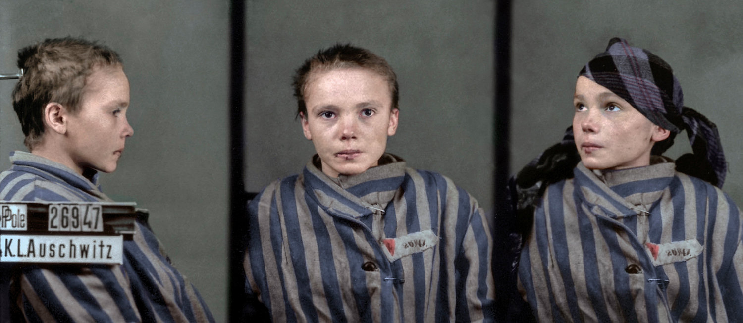 Auschwitz Registration Picture - Czeslawa Kwoka