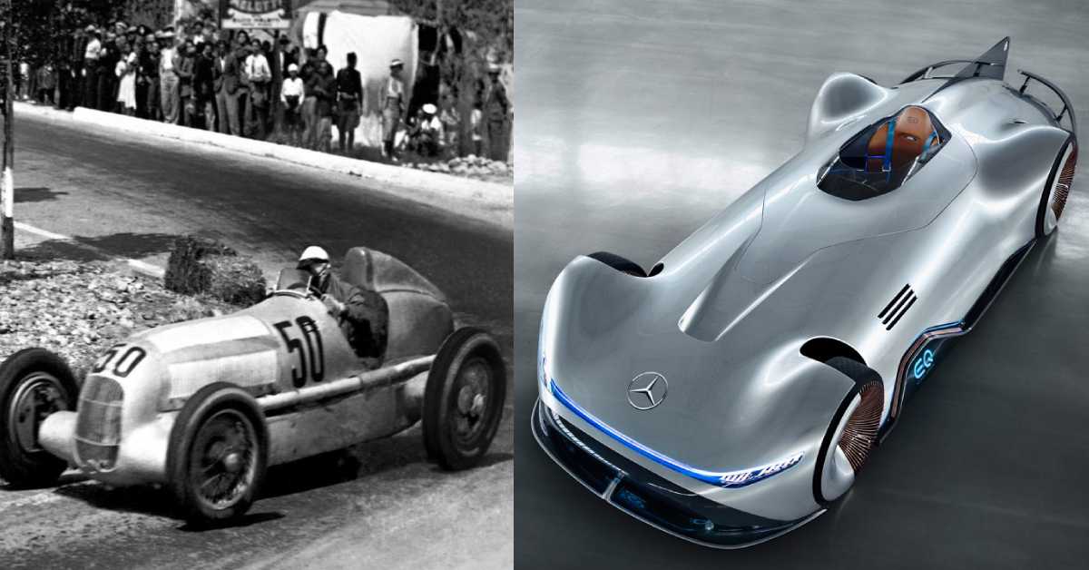 Mercedes EQ Silver Arrow is a Futuristic Tribute to The Legendary 1930s ...
