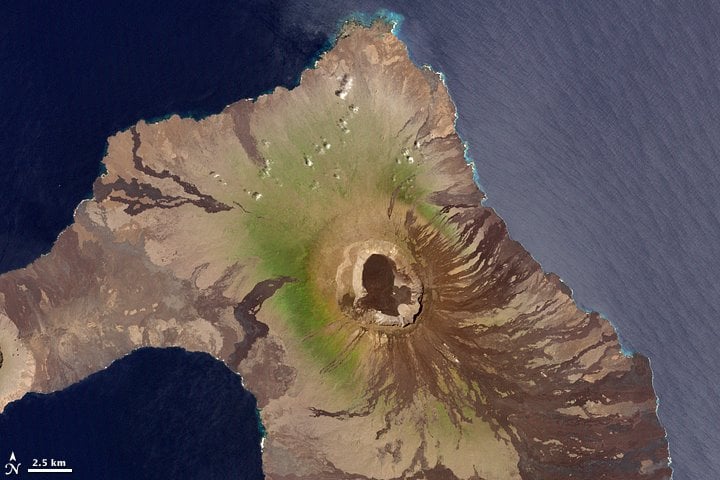 wolf volcano Isabela island Galapagos