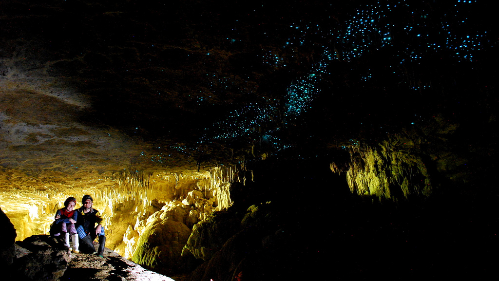 glow worm caves