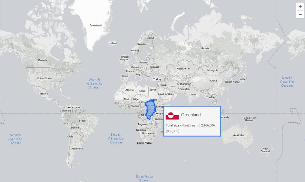 The True Size Maps Shows You the Real Size of Every Country (and