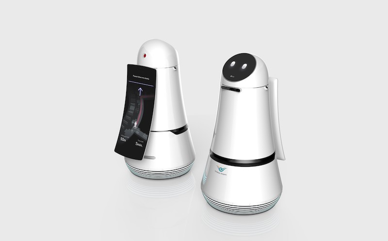 LG's Airport Robots Will Begin Assisting Travelers in Korea's Largest Airport