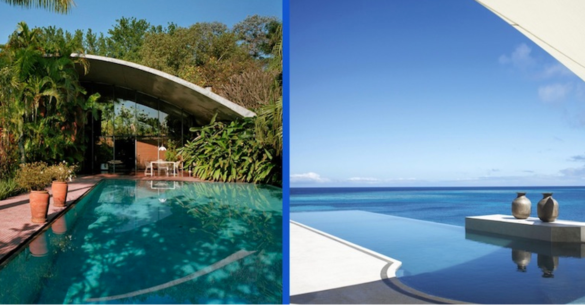 9 Pools and Homes that Will Make You Want to Escape the Winter Cold