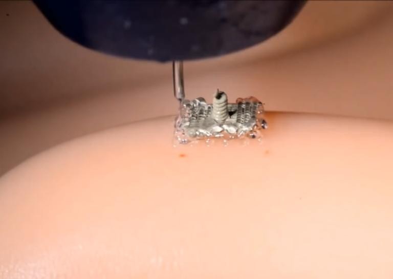 3d printed skin to allow robots to feel