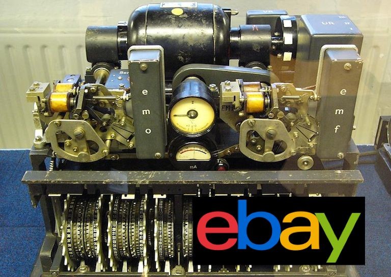 SSIミッシング・シークレット・プログラム Rare Nazi Coding Machine Sold on Ebay for $14