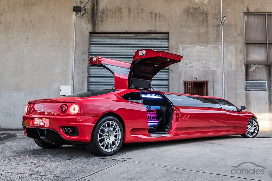 This Crazy Ferrari 360 Modena Limo Is Up For Sale In Australia This Crazy Ferrari 360 Modena Limo Is Up For Sale In Australia