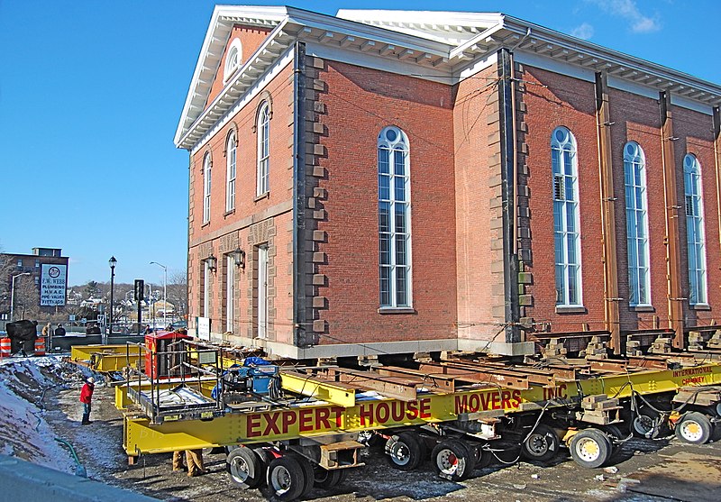 building relocation church