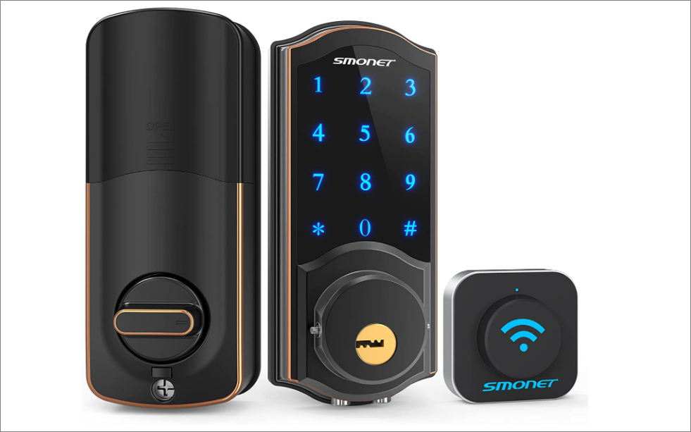 Smonet Smart Lock Black smart lock