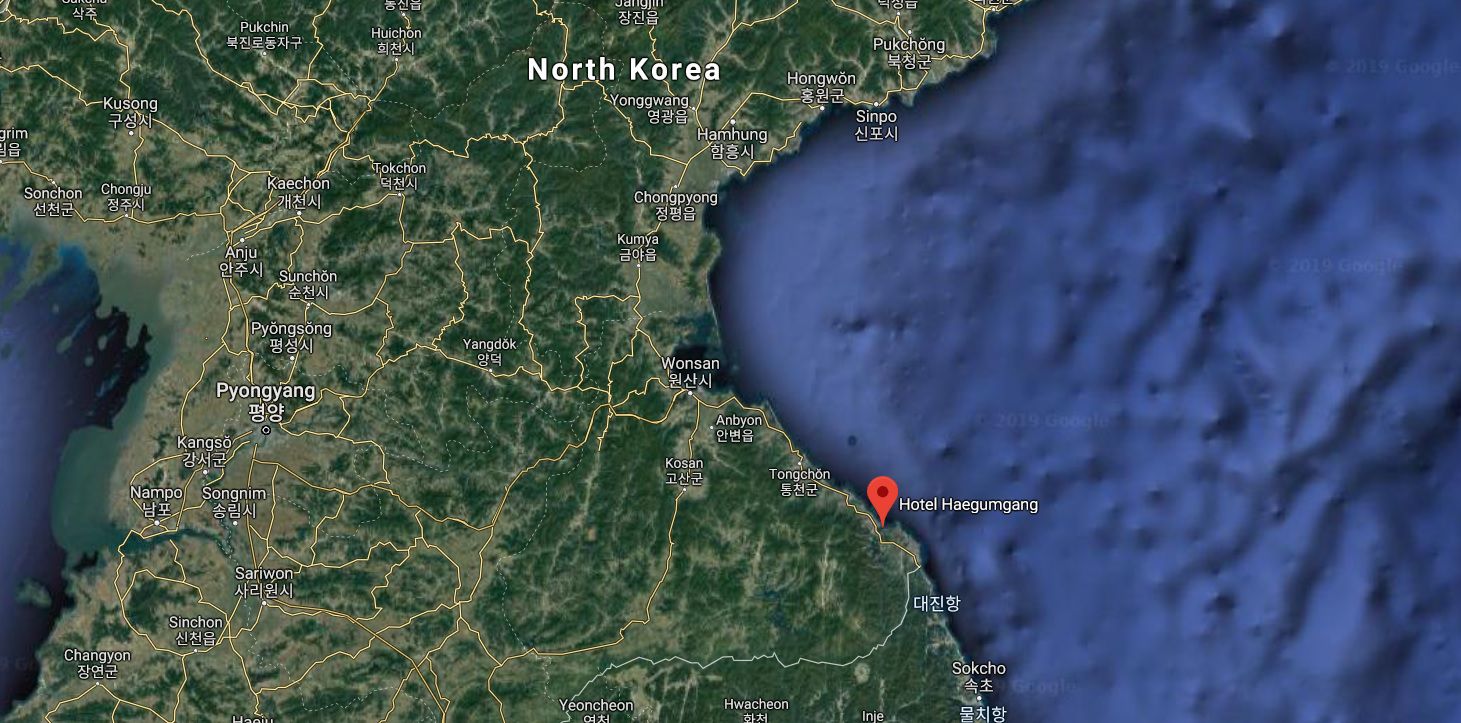 floating hotel north korea