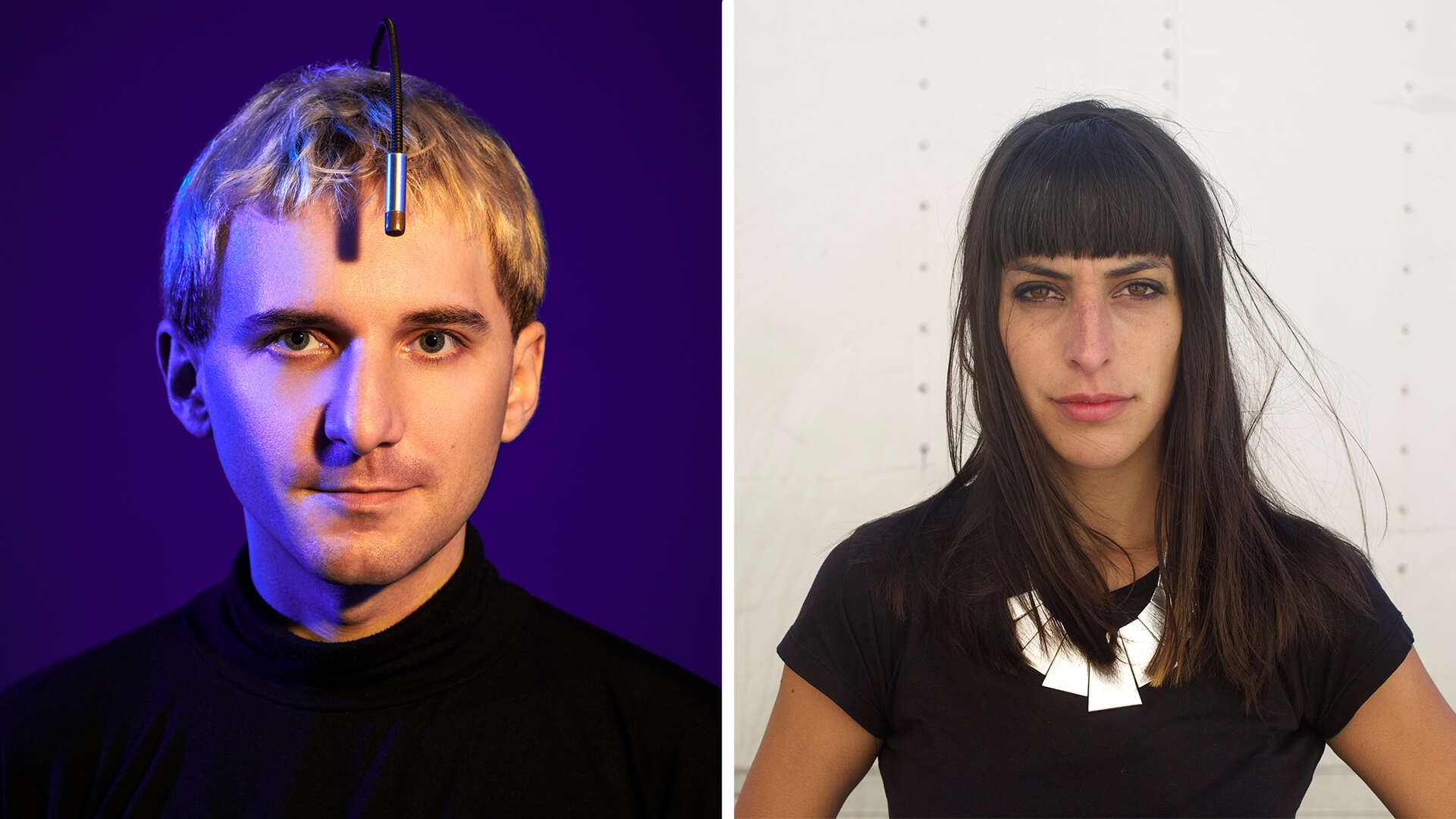 Neil Harbisson and Moon Ribas