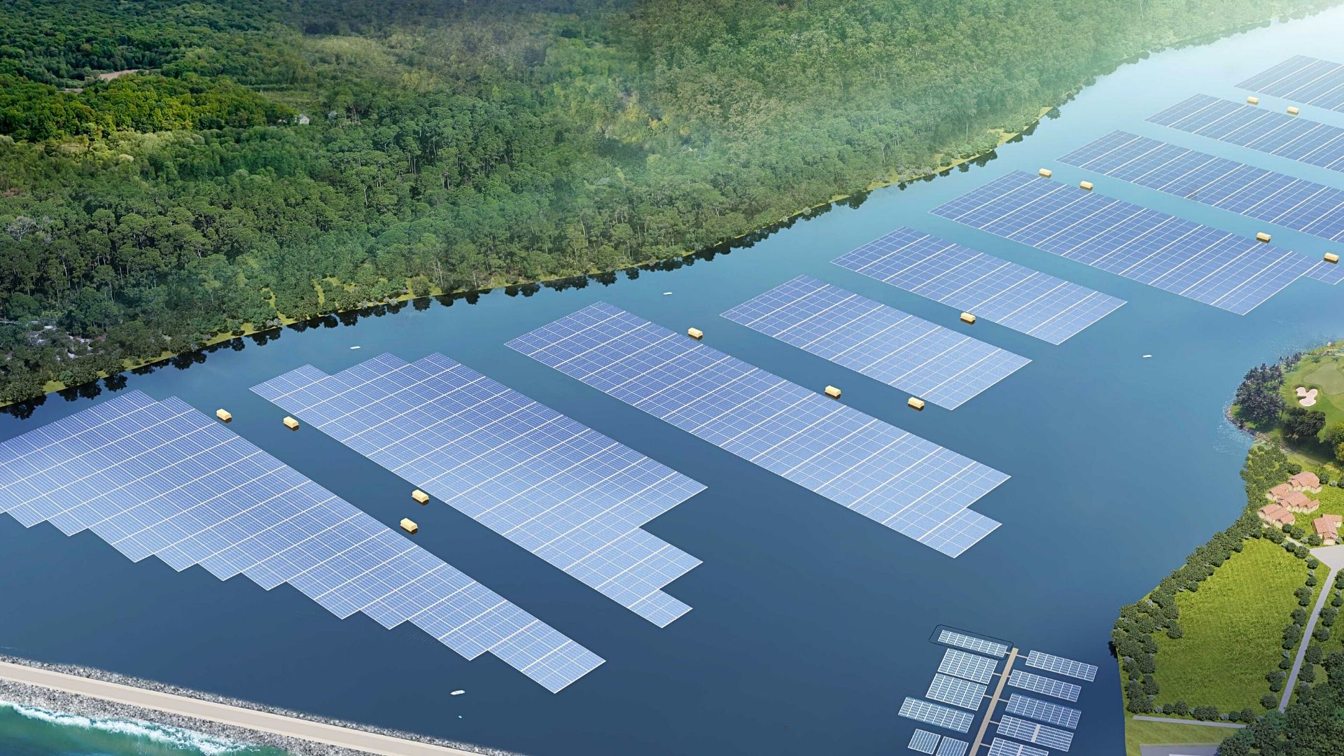 Singapore Builds Floating Solar Farms to Tackle Climate Crisis