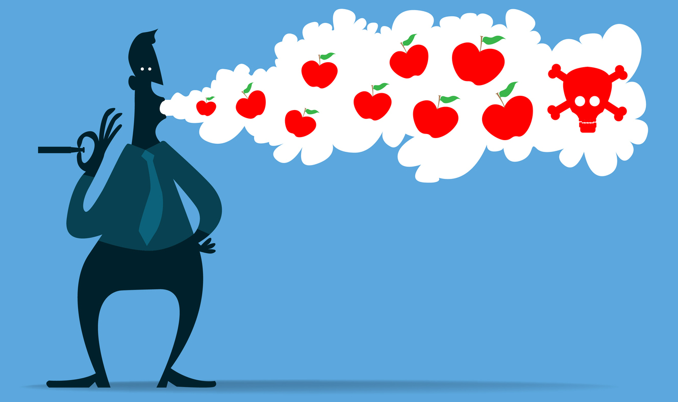 vaping health risks may include exhaling covid-19