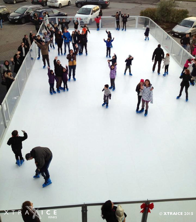 Synthetic ice rink in Italy Synthetic ice rink in Italy