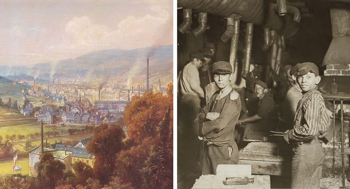 Industrial Revolution City Life