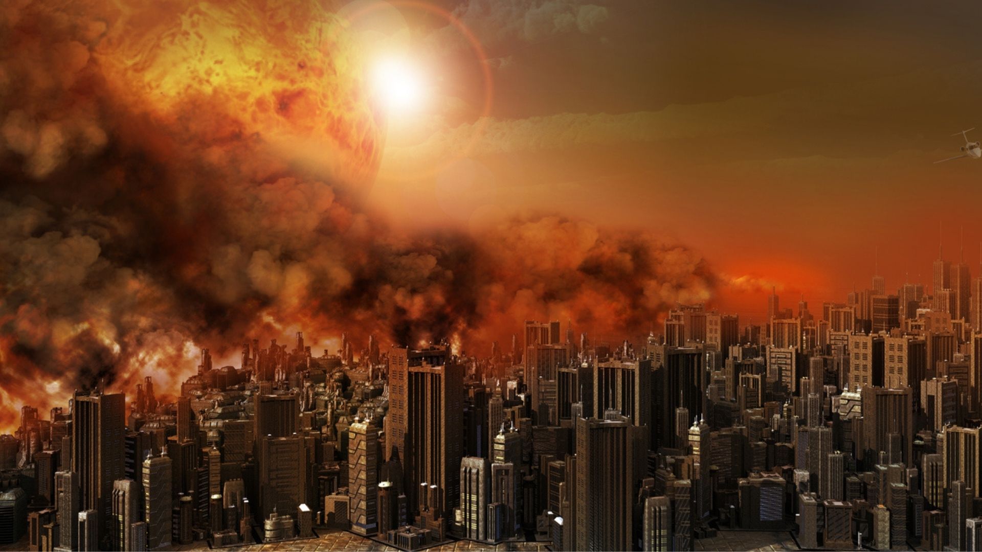 nuke winter dead city