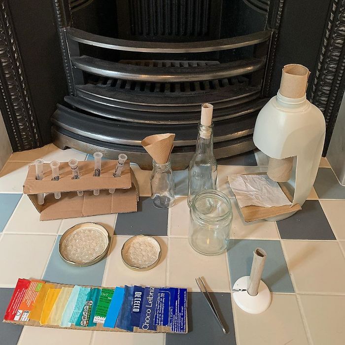 Mom Makes Cardboard Household Items to Teach Her Kids Life Skills Mom Makes Cardboard Household Items to Teach Her Kids Life Skills