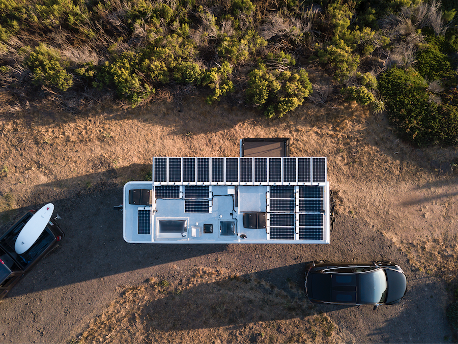 Luxury Trailer Has Enough Power to Charge a Tesla Cybertruck Luxury Trailer Has Enough Power to Charge a Tesla Cybertruck