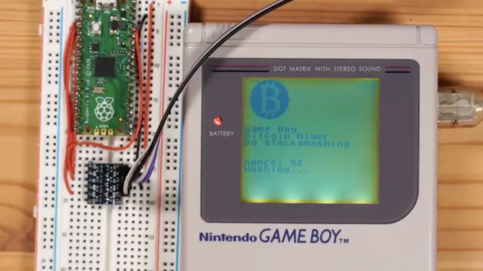 YouTuber Converted Their Old Game Boy to Mine Bitcoin