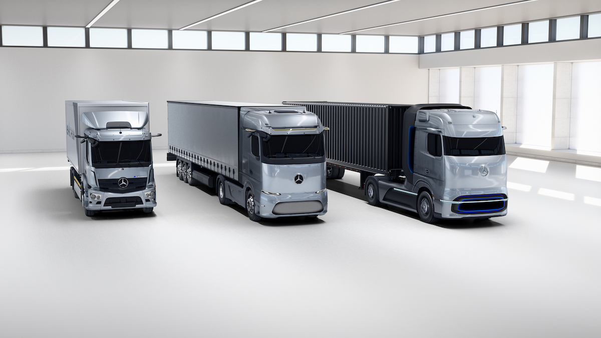 Mercedes-Benz Unveils Concept Hydrogen-Electric Trucks Mercedes-Benz Unveils Concept Hydrogen-Electric Trucks