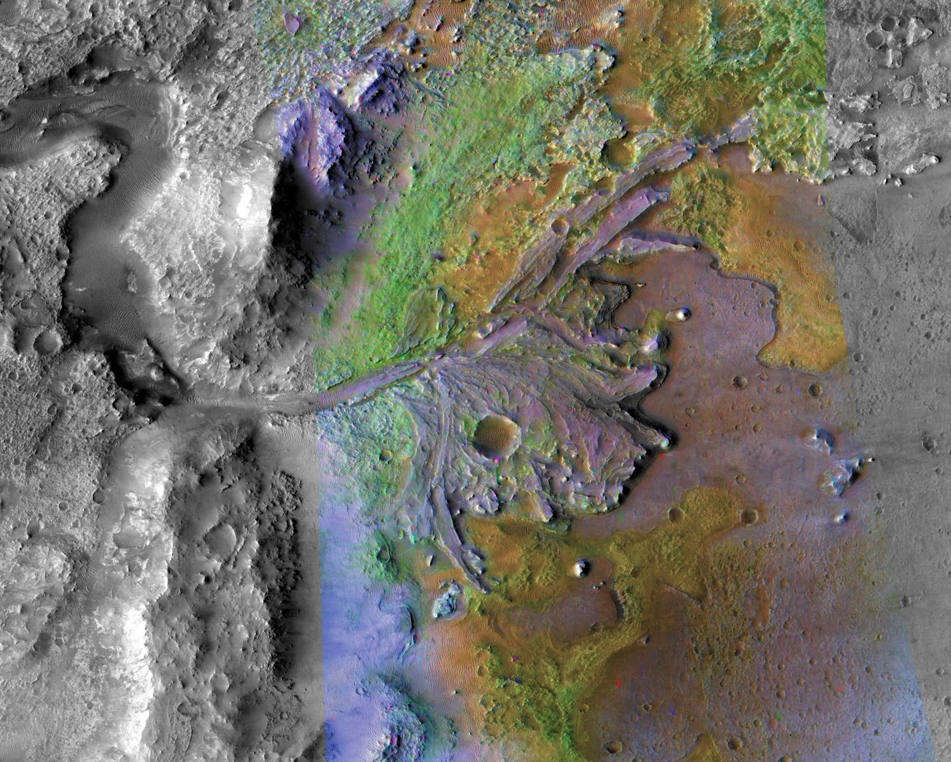 The Jerzero Crater The Jezero Crater