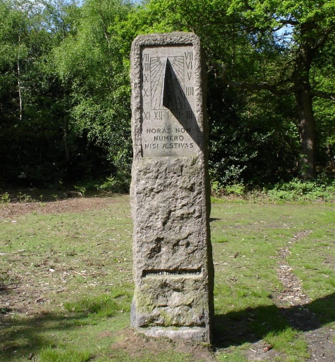 William Willett memorial sundial, Petts Wood William Willett memorial sundial, Petts Wood