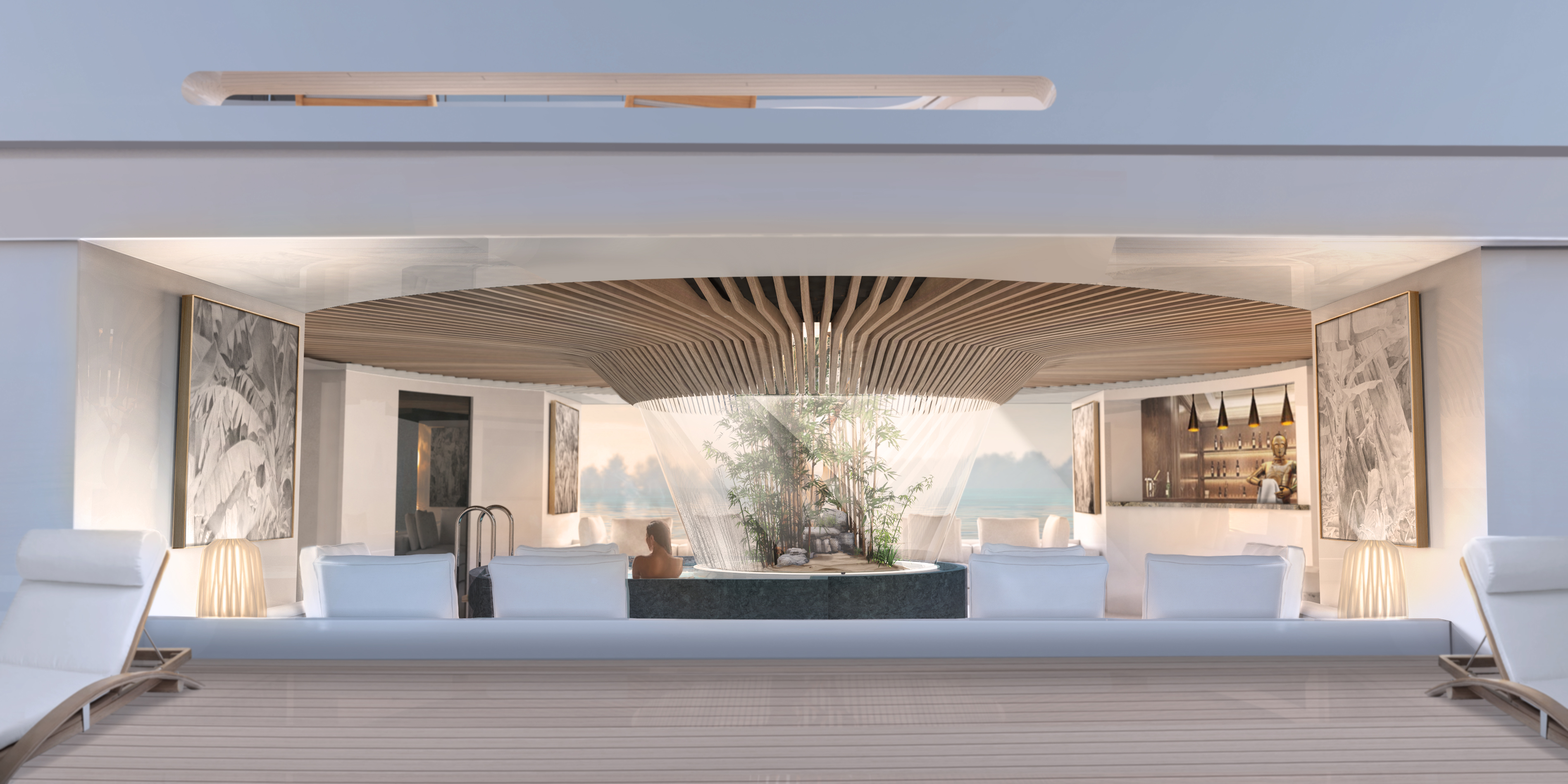 A New Electric Superyacht Concept Takes Star Wars to a World of Zero Emissions A New Electric Superyacht Concept Takes Star Wars to a World of Zero Emissions