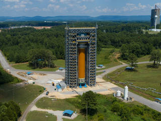 NASA Places Final Parts on Its Space Launch System Due to Send a Rocket to the Moon NASA Places Final Parts on Its Space Launch System Due to Send a Rocket to the Moon