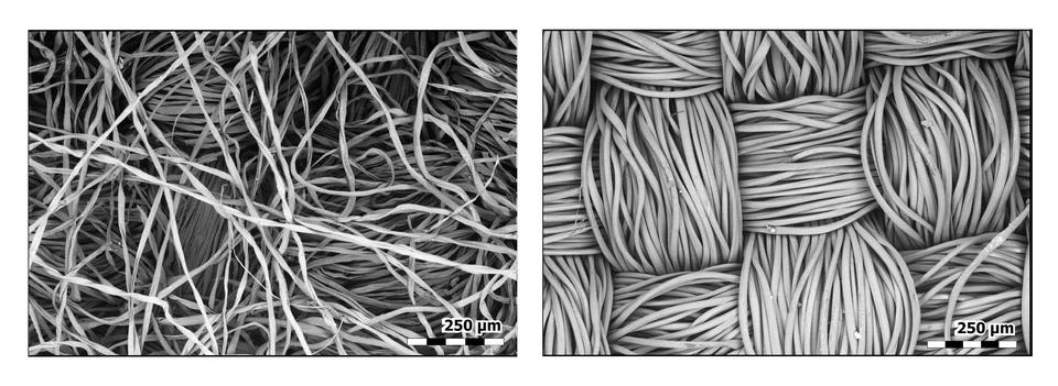 Cloth Face Masks Under a Microscope Reveal Spectacular Views Cloth Face Masks Under a Microscope Reveal Spectacular Views