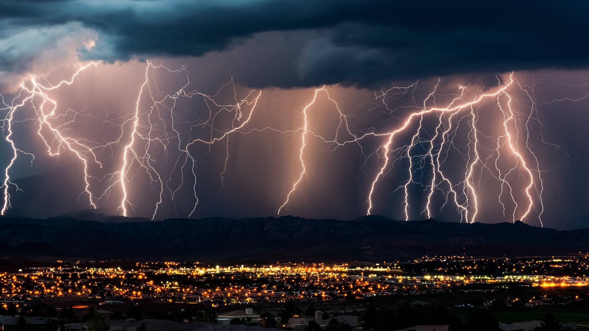 lightning on Earth
